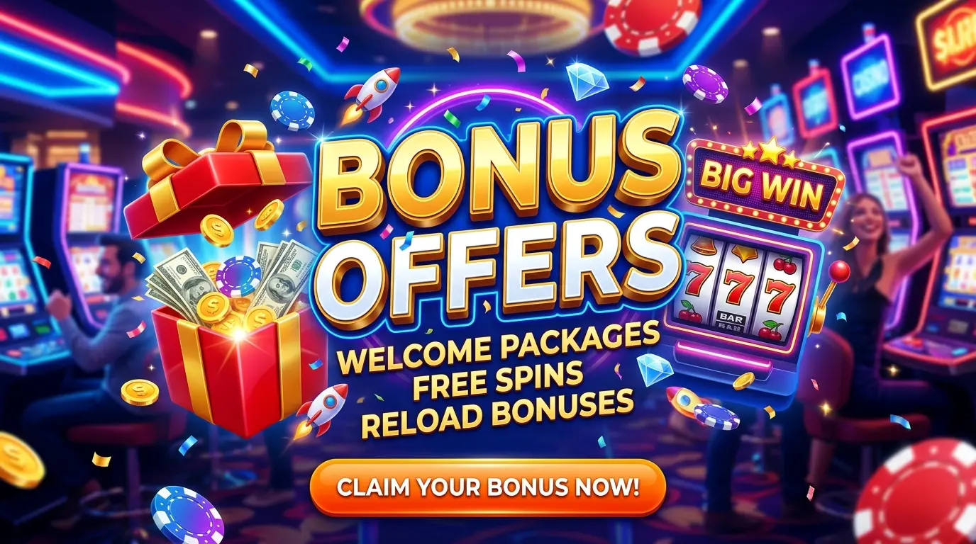 Spicy Jackpots bonus offers